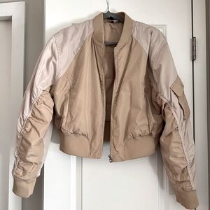 Oversized bomber jacket